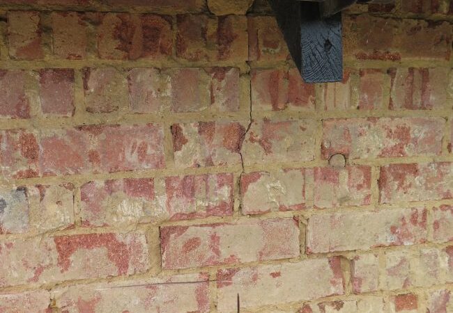brick crack stitching