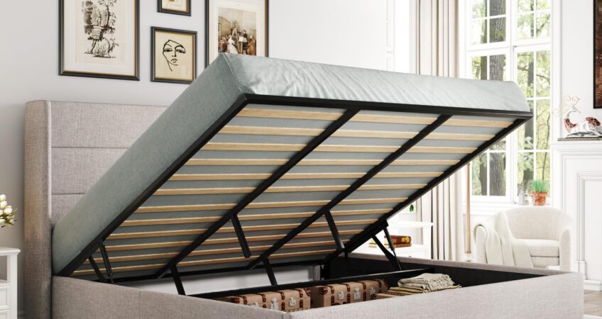 lift up storage bed